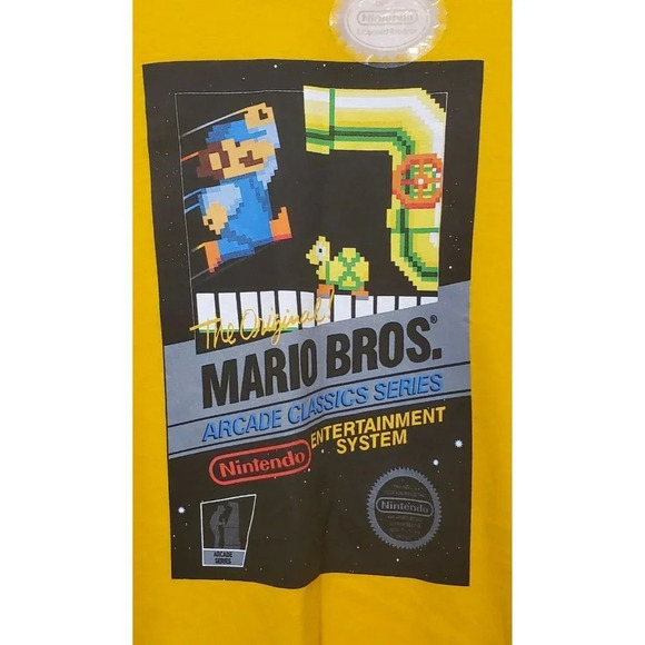 Nintendo Entertainment System Mens Mario TShirt - Picture 5 of 9